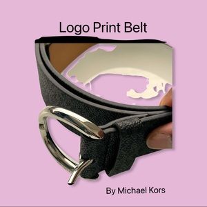Logo Print Belt